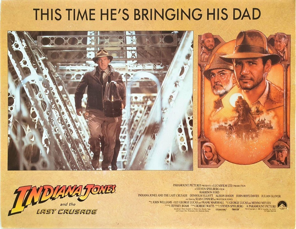 Indiana Jones And The Last Crusade Original Movie Poster Fff