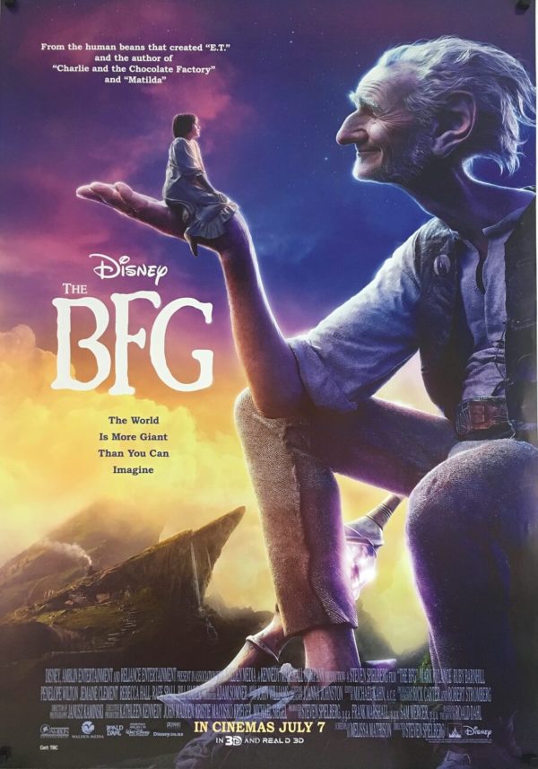 the bfg one sheet poster