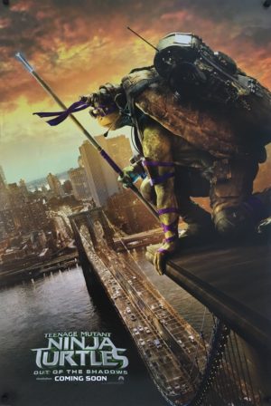 Teenage Mutant Ninja Turtles Out Of The Shadows One Sheet Poster