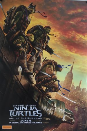 Teenage Mutant Ninja Turtles Out Of The Shadows One Sheet Poster