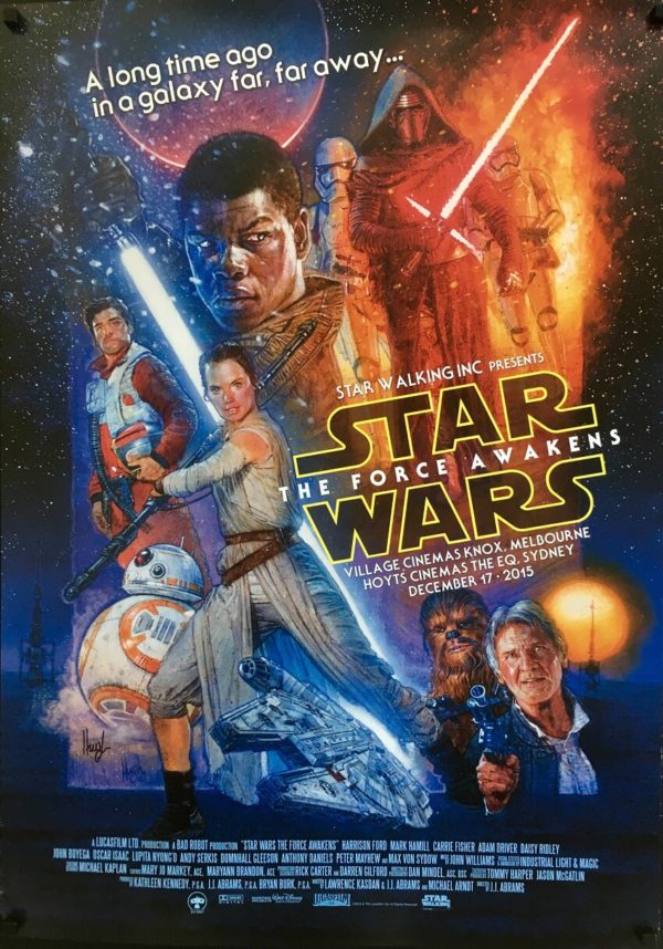 the force awakens special screening poster