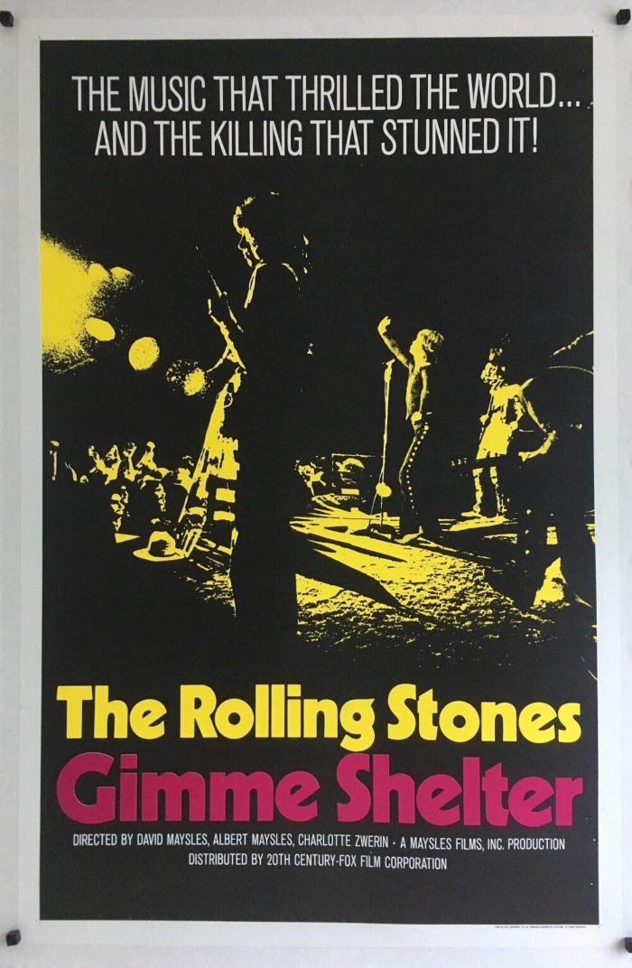 Gimme Shelter (The Rolling Stones) The Film Poster Gallery