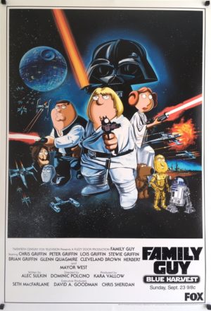 family guy blue harvest original poster