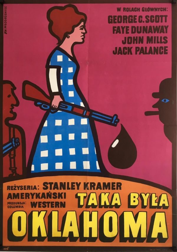 oklahoma crude Polish poster