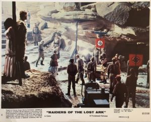 Raiders of the lost ark lobby cards