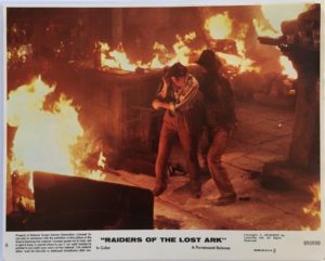 Raiders of the lost ark lobby cards