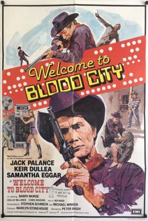 welcome to blood city poster