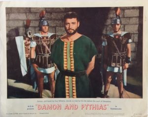 Damon and Pythias Lobby Card