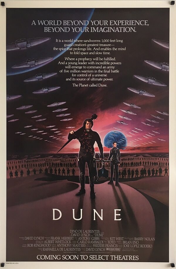 Dune Original Advance One Sheet Poster