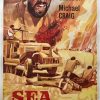 sea of sand 3 sheet film poster linen backed 1958 richard attenborough