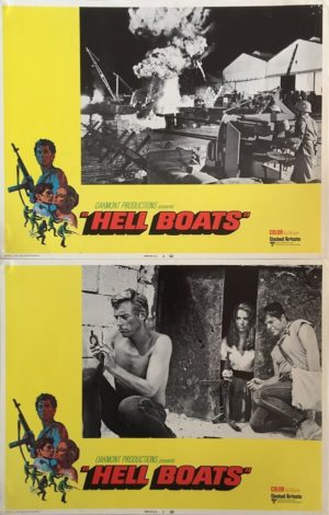 Hell Boats 11x14 Lobby Cards