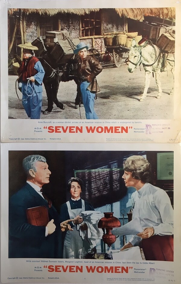 Seven Women Lobby Card