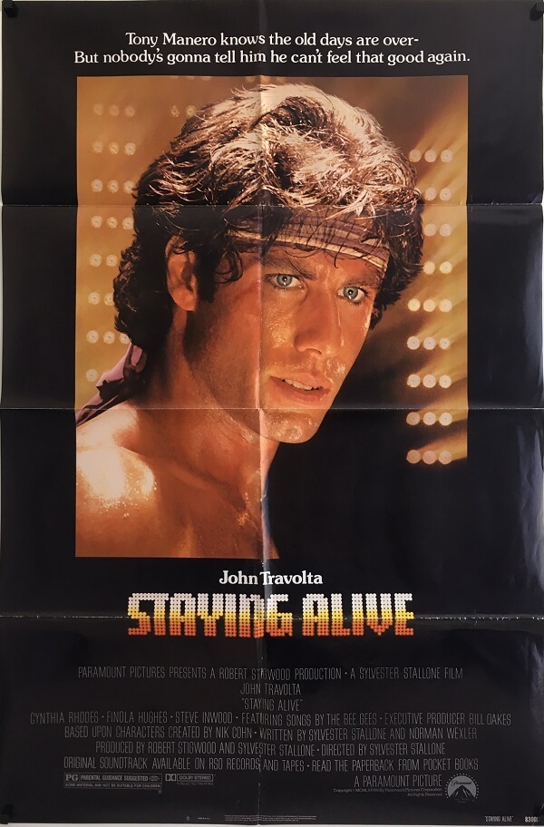 Staying Alive Original One Sheet Poster
