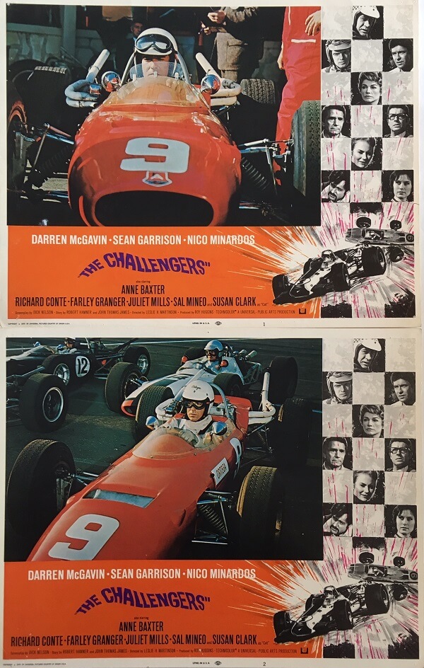 The Challengers Lobby Cards