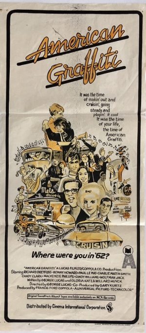 American Graffiti australian daybill poster 1973