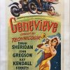 Genevieve Australian NZ daybill poster 1954 linen backed