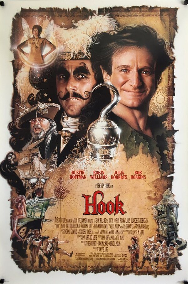 Hook US one sheet poster 1991