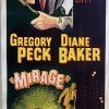 Mirage australian daybill poster 1965 Gregory Peck