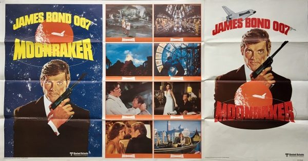 Moonraker One Stop Advance Poster 1979