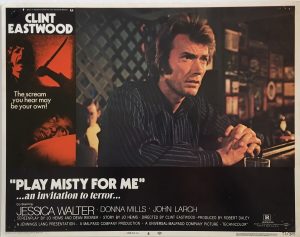 Play Misty For Me Lobby Card 1971