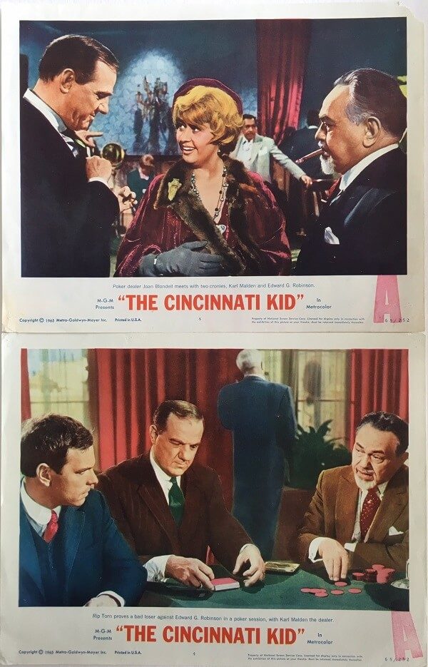 The Cincinnati Kid Lobby Card 1965