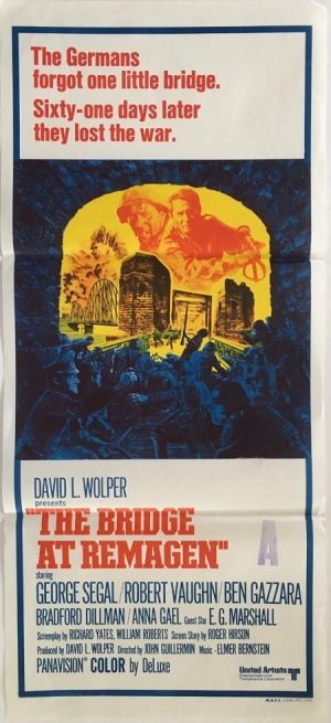 The bridge at remagen Australian daybill 1969