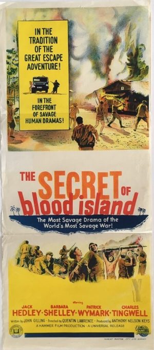 The secret of blood island Australian daybill 1965