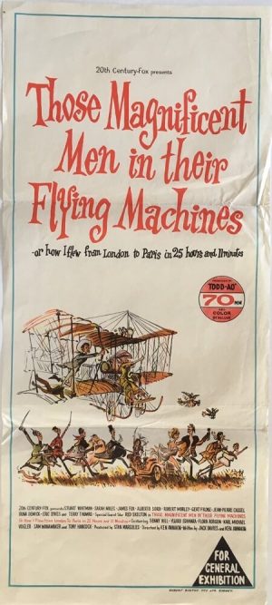 Those Magnificent Men in their Flying Machines daybill 1965