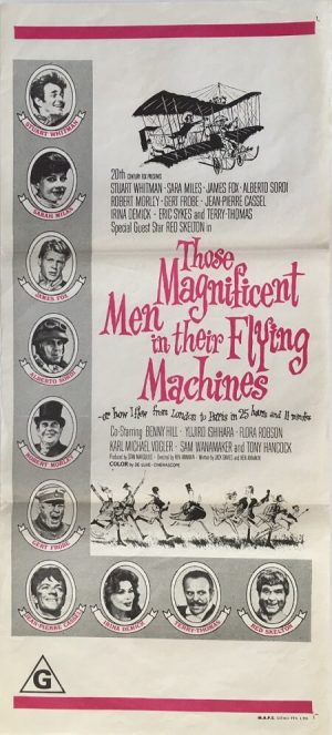 Those Magnificent Men In Their Flying Machines daybill