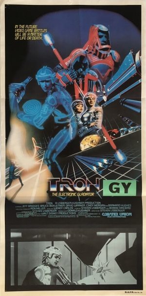 tron australian daybill poster 1982