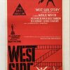west side story australian daybill poster linen backed 1961