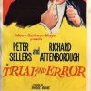 trial and error 1962 daybill poster with peter sellers