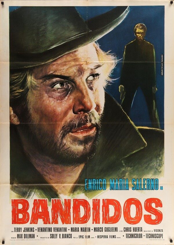 bandidos italian 1974 re-release original vintage film movie poster