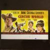 circus world 1964 original vintage glass slide, john wayne, rita hayworth