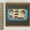 fra diavolo, the devil's brother original vintage 1954 re-release glass slide