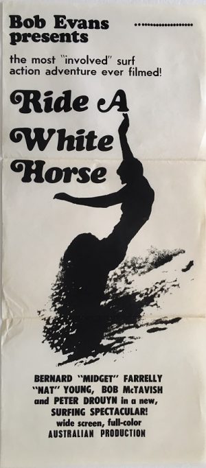 ride a white horse australian daybill poster 1968