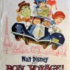 bon voyage 1962 original vintage daybill poster 1962 Walt Disney