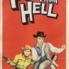 posse from hell 1961 daybill poster, audie murphy, john saxon, zohra lampert
