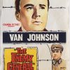 the enemy general 1960 daybill poster val johnson, jean-pierre aumont, dany carrel