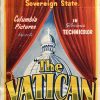 the vatican australian daybill poster 1950 vactican city pope movie