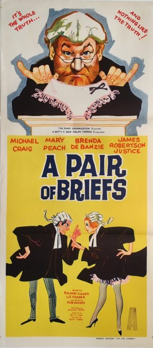 a pair of briefs australian daybill poster 1962