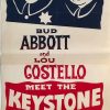 abbott and costello meet the keystone kops australian daybill 1955 poster