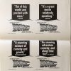 back to the future US ad slicks sheet front sheet rear michael j fox 1985