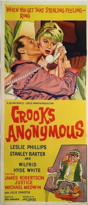 crooks anonymous australian daybill poster 1962