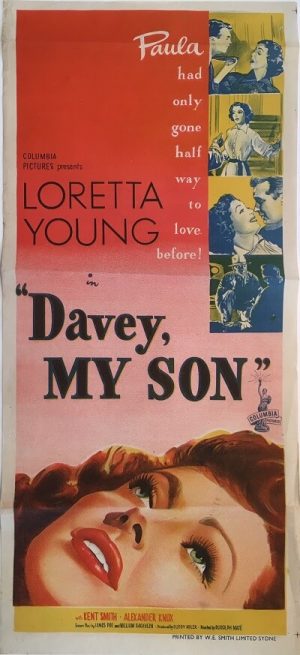 davey my son australian daybill poster