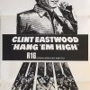 hang em high nz daybill poster 1968 clint eastwood