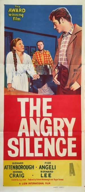 the angry silence australian daybill poster 1960