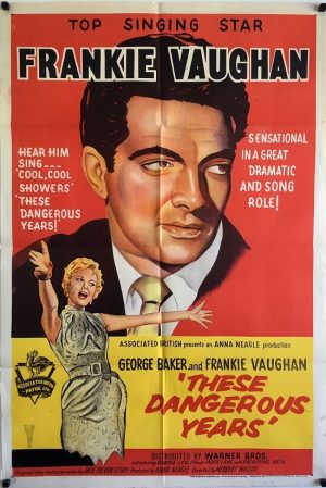 these dangerous years australian one sheet poster 1957 frankie vaughan dangerous youth poster