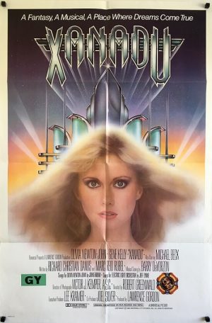 xanadu us one sheet poster 1980 olivia newton john