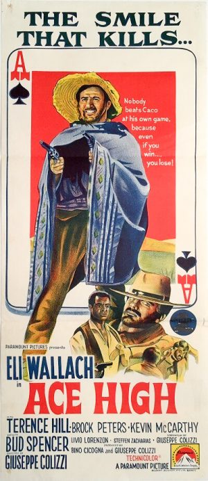 Ace High Australian Daybill Poster Western Eli Wallach 1968